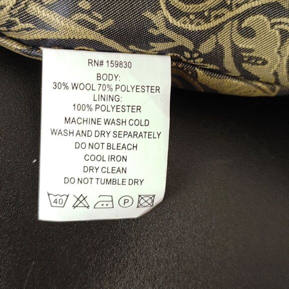 INSOMNIA BY MANZINI SOFT POLY WOOL BOMBER STYLE JACKET. - Picture 7 of 11